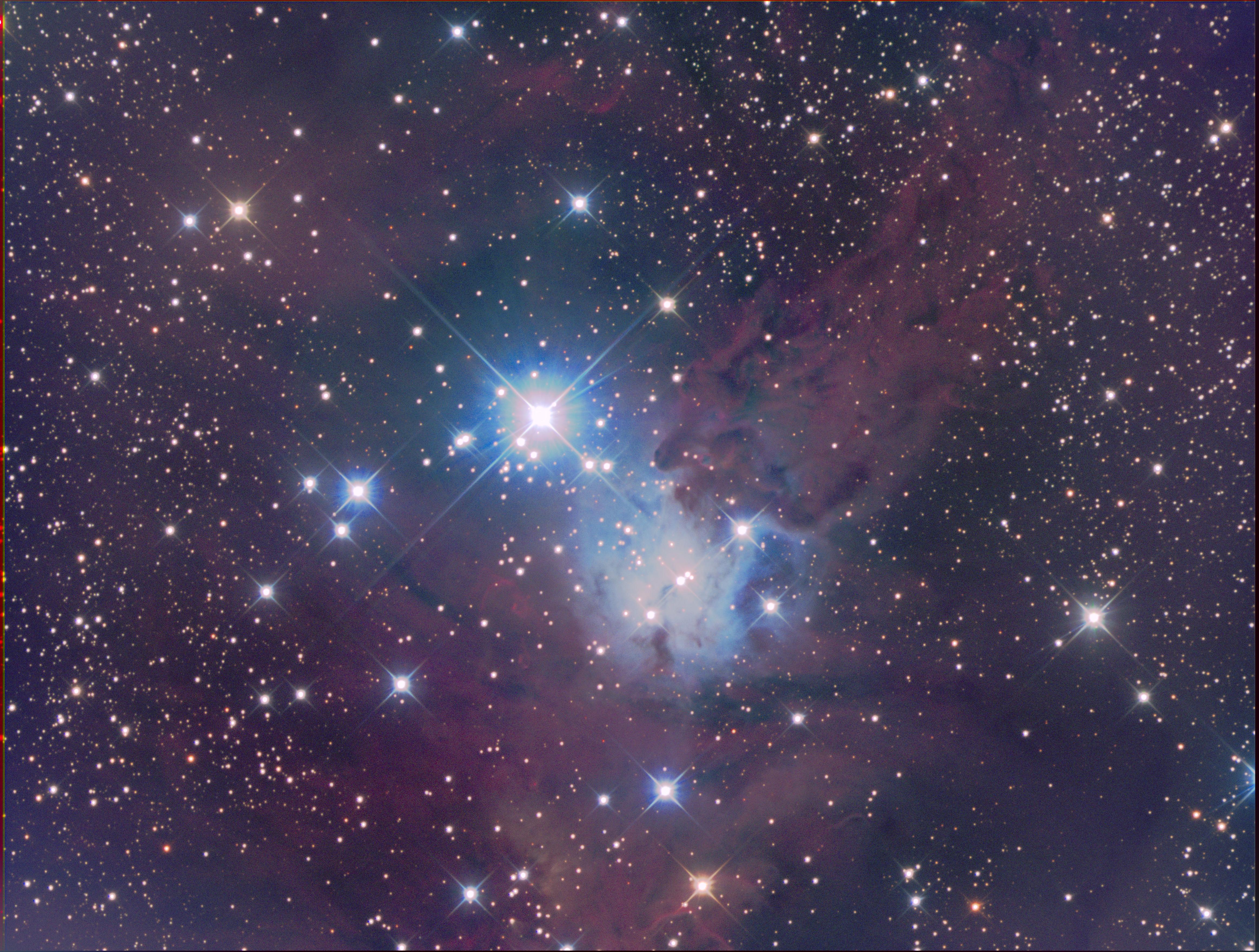 NGC 2264 mit Konusnebel (Thomas Reddmann)
