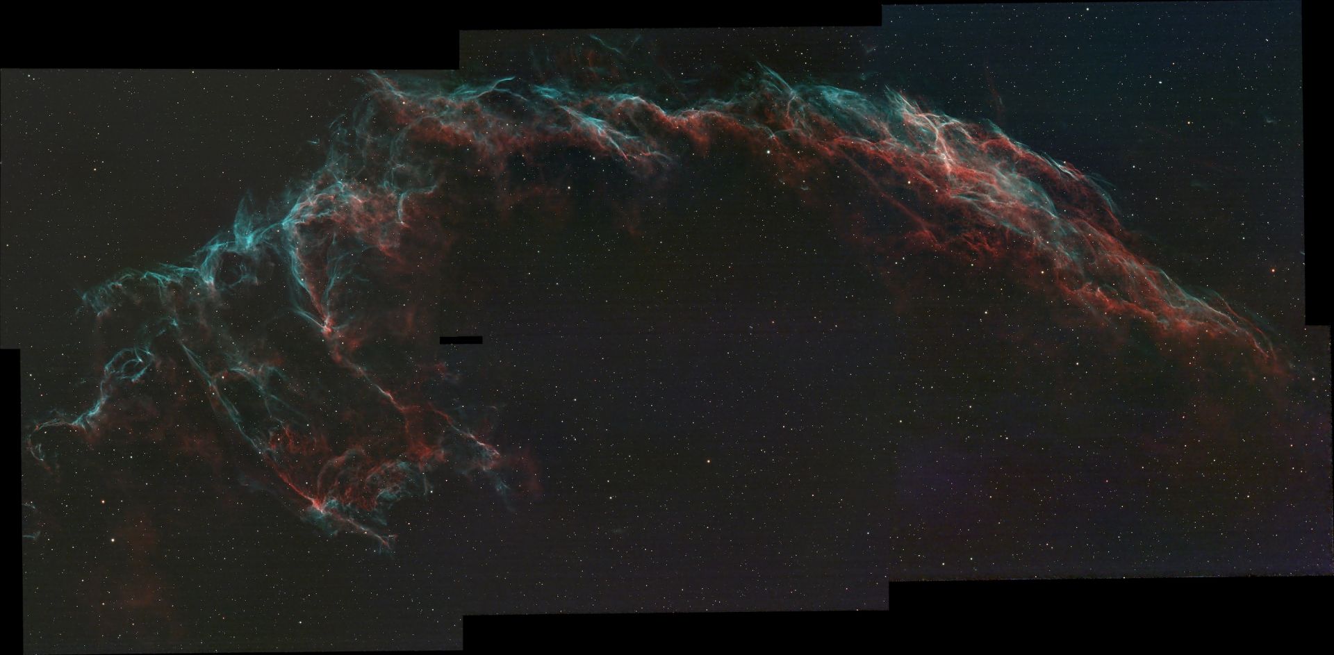 NGC 6992 (Cirrusnebel) Mosaik