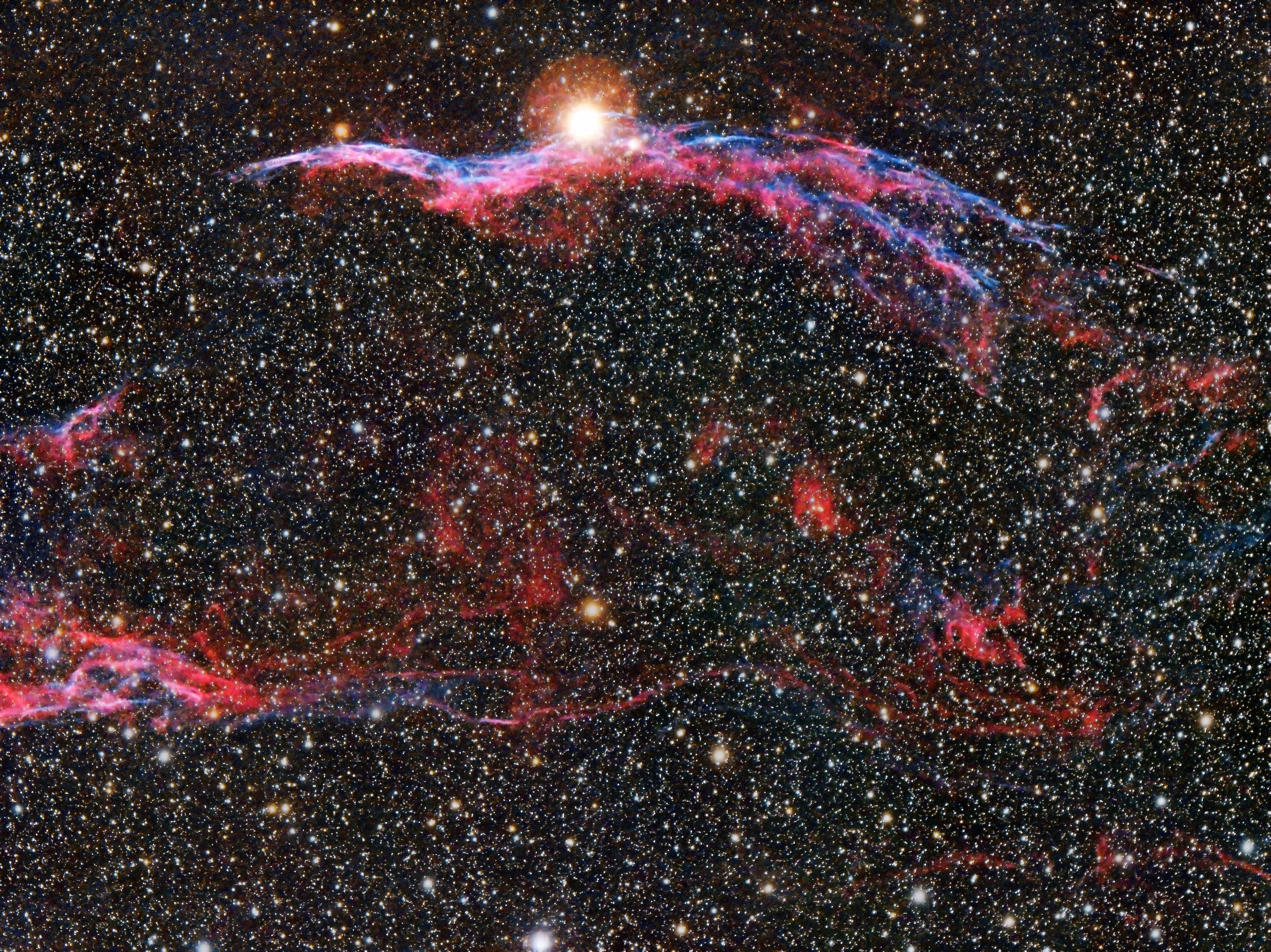 NGC6960 Schleiernebel (Fabian Hochberg)