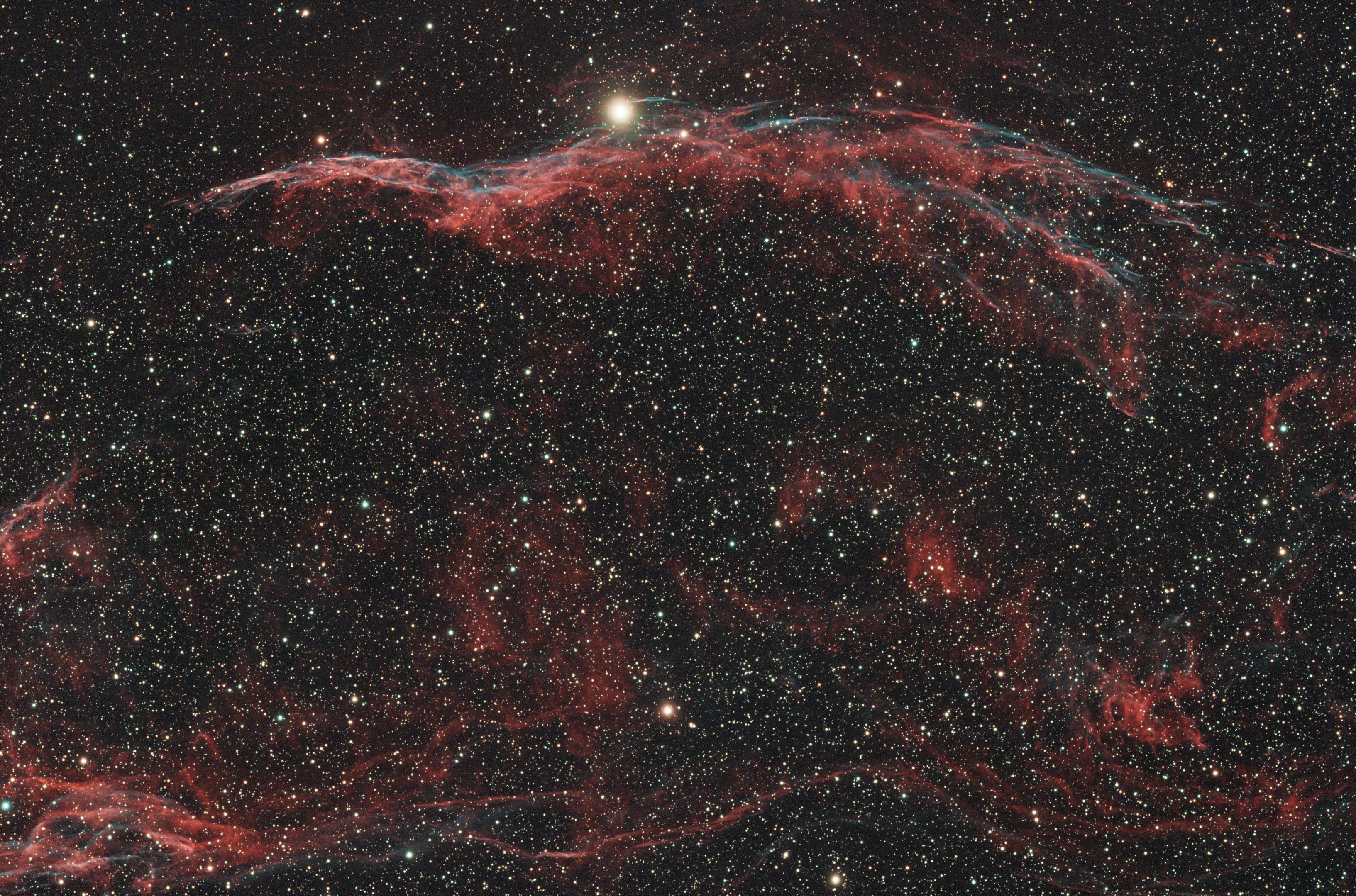 NGC 6960, Cirrusnebel (Michael Rastetter)