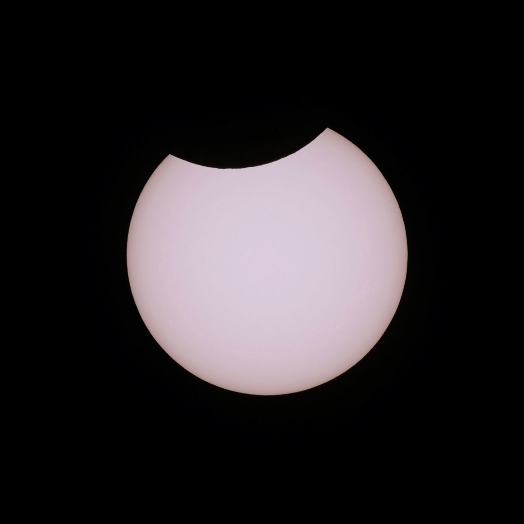 Partielle Sonnenfinsternis 10.06.2021 (Martin Füger)